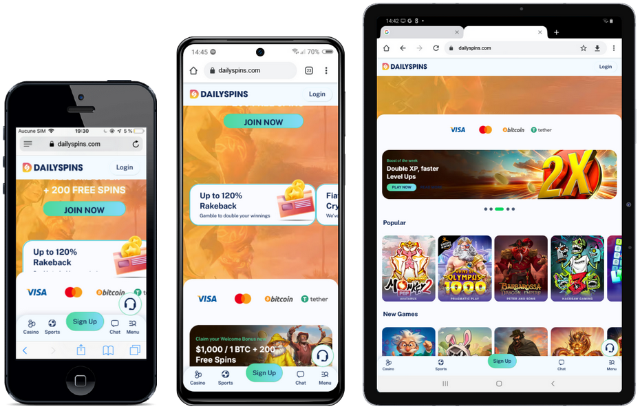 dailyspins mobile