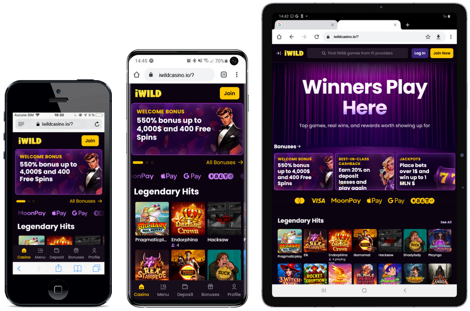 iwild casino mobile