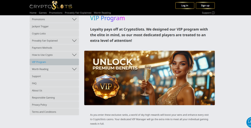 vip club cryptoslots