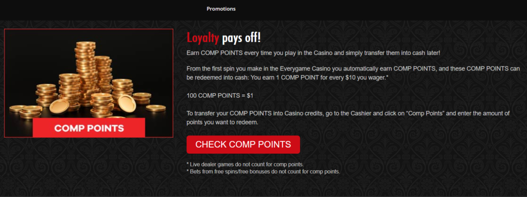 loyalty program everygame