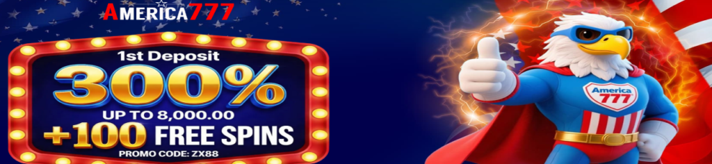 America777 casino banner