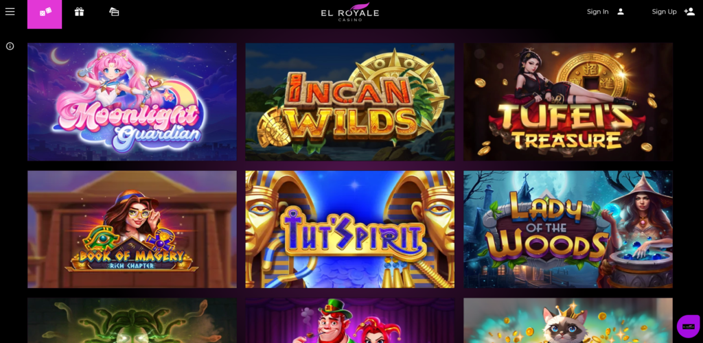 el royale casino games