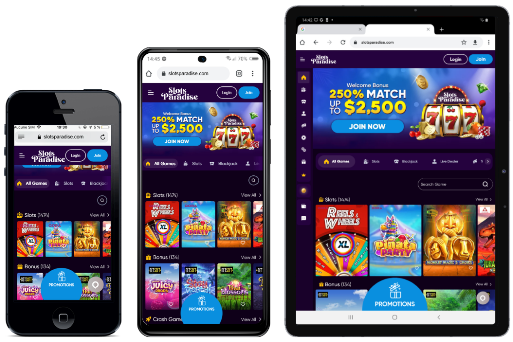 slots paradise mobile