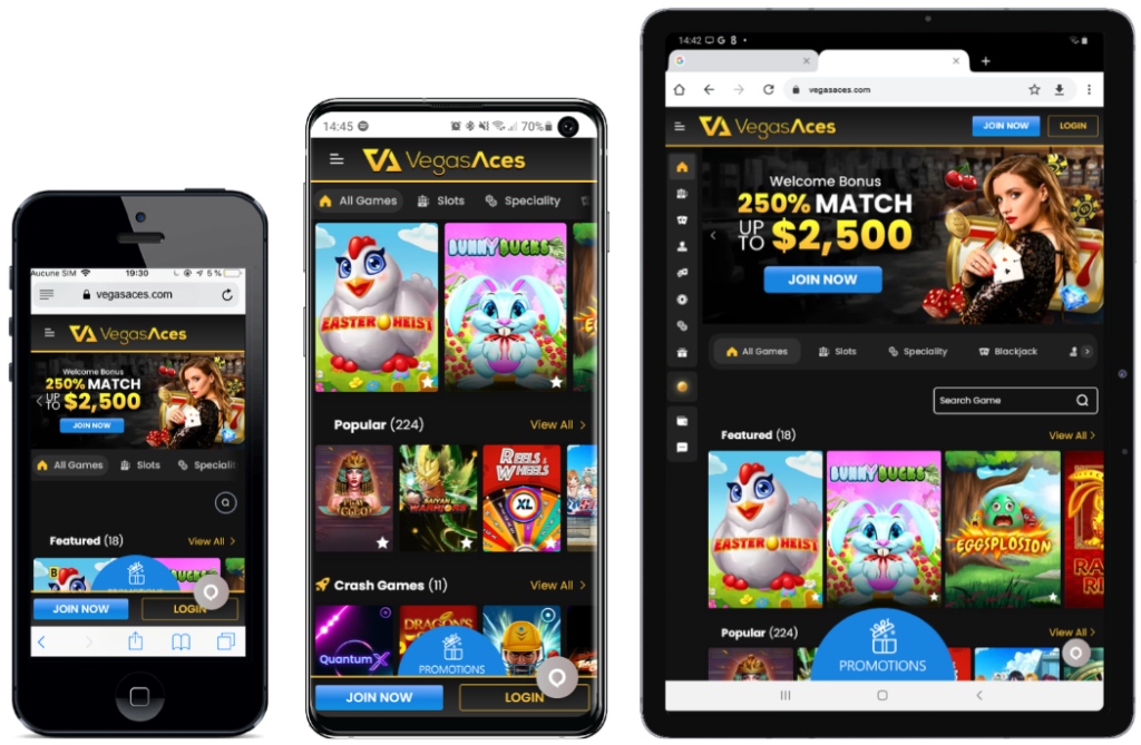 vegas aces mobile