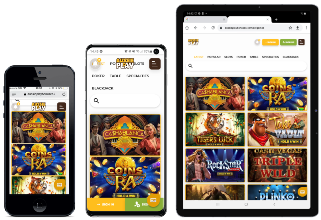 aussie play mobile