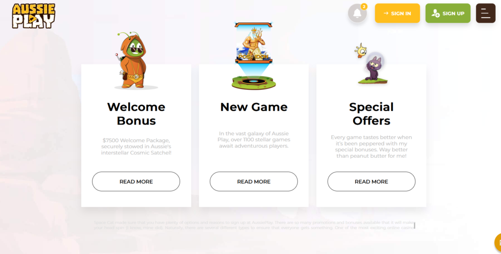 aussie play promos