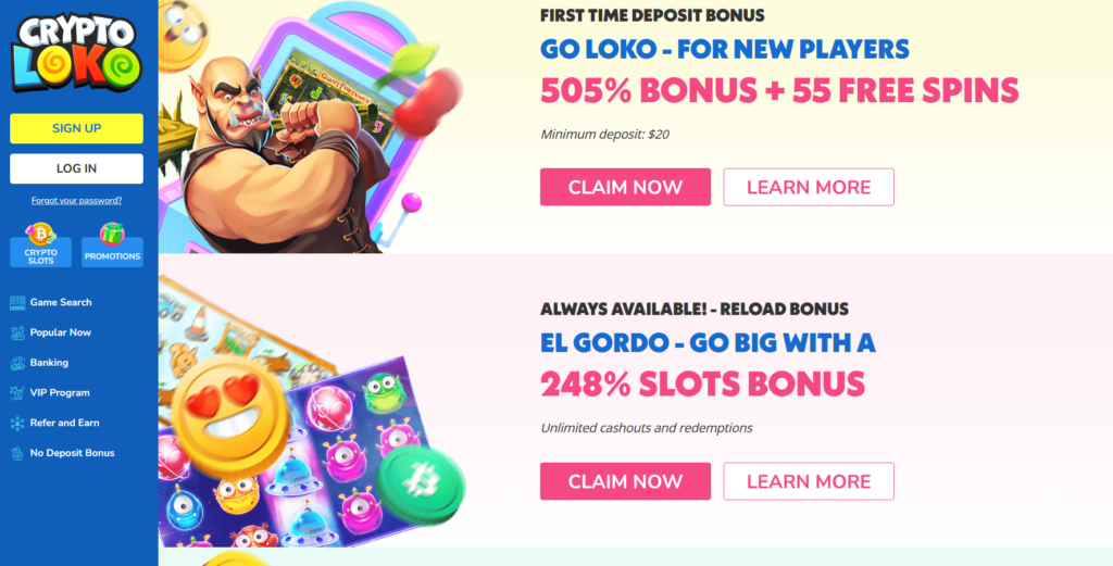 promos crypto loko