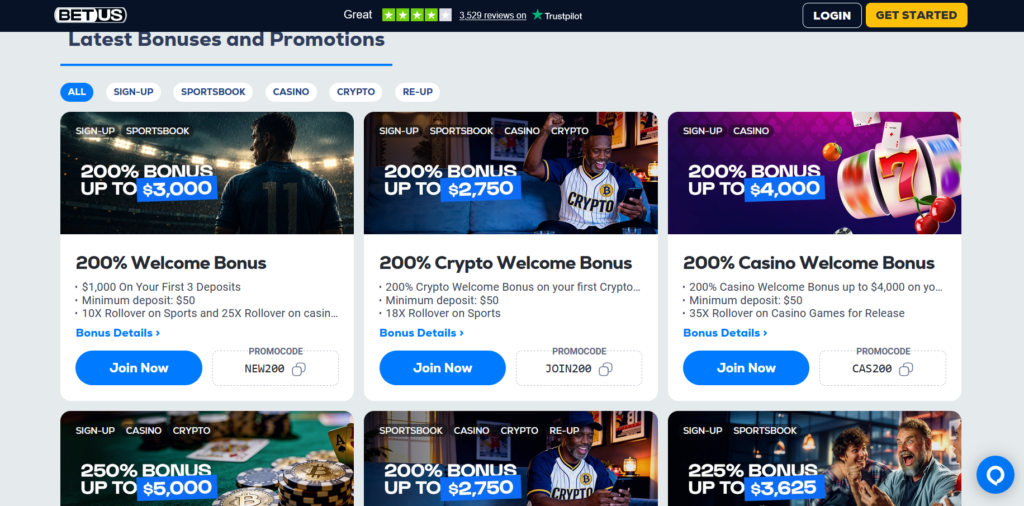 betus promos