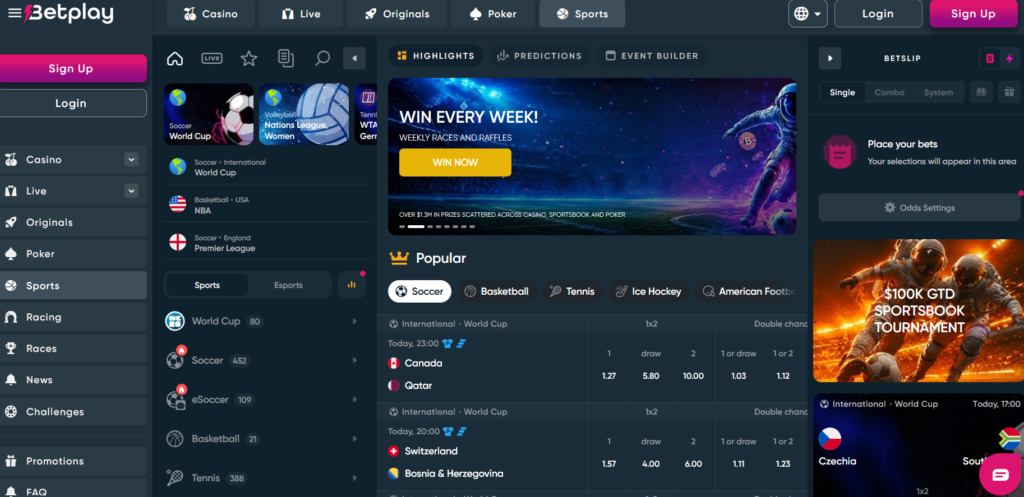 betplay bookmaker