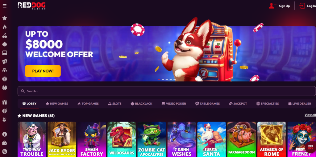 red dog casino