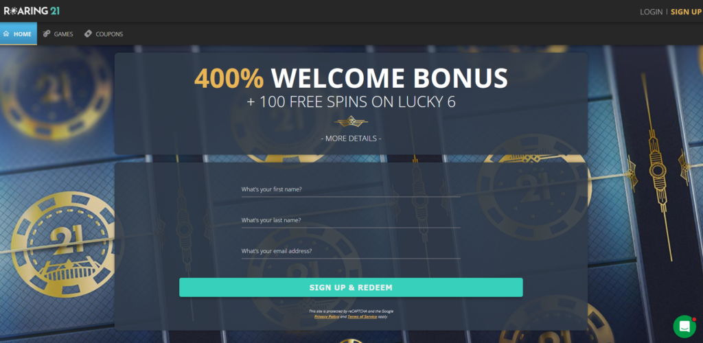 roaring21 casino