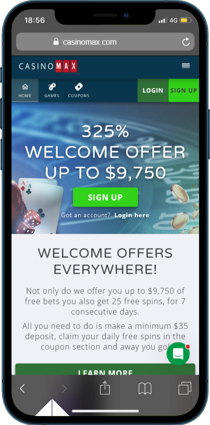 casinomax mobile
