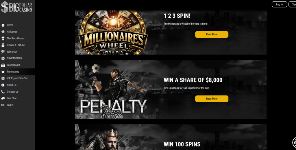 big dollar promos