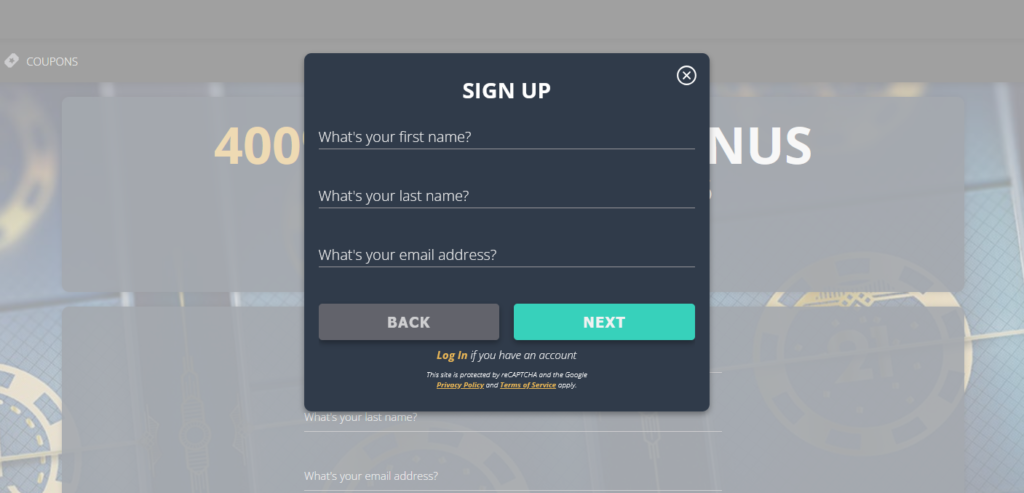 roaring21 registration
